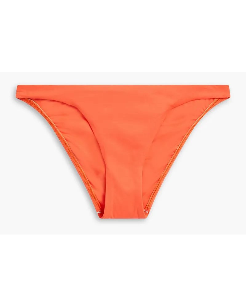 BONDI BORN Mina halbhohes Bikini-Höschen Orange