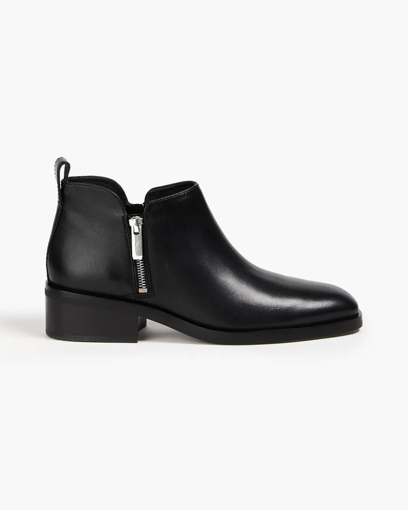 3.1 phillip lim Alexa Ankle Boots aus Leder Schwarz