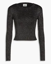 Claudie Pierlot Strickpullover mit -Effekt Metallic