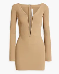 Dion Lee Jacke aus Maulbeerseide Neutral