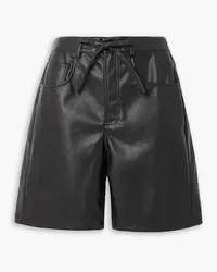 Proenza Schouler Shorts aus Kunstleder Schwarz