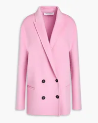 Philosophy Di Lorenzo Serafini Doppelreihiger Blazer aus Wollfilz Pink