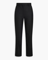 By Malene Birger Igda Hose mit geradem Bein aus Twill Schwarz