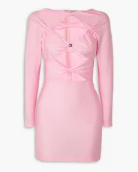 COPERNI Minikleid aus Stretch-Jersey mit Cut-outs Pink