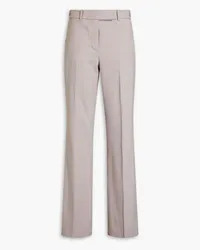 Helmut Lang Bootcut-Hose aus Twill Grau