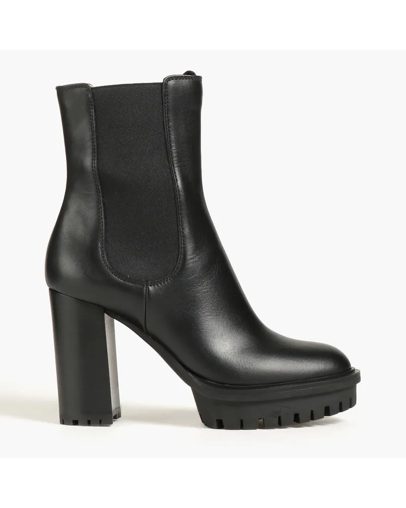 Gianvito Rossi Chester Chelsea-Boots aus Leder Schwarz