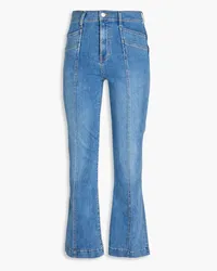 Veronica Beard Hoch sitzende Carson Kick-flare-Jeans Blau