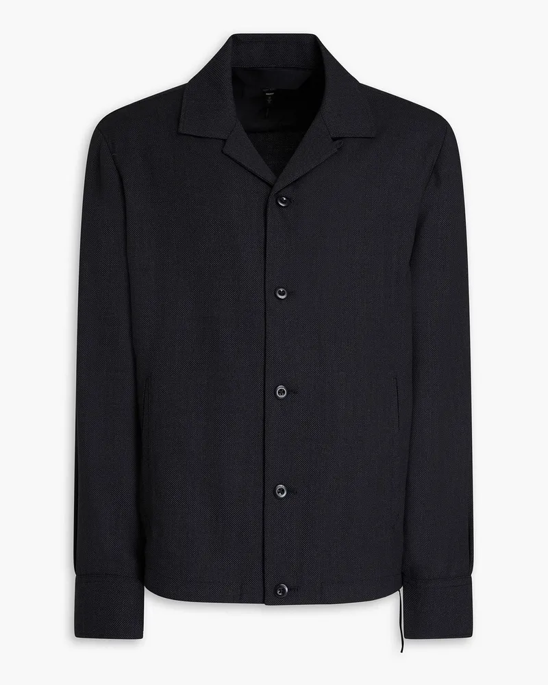 Rag & Bone Finlay Overshirt aus einer Wollmischung Schwarz