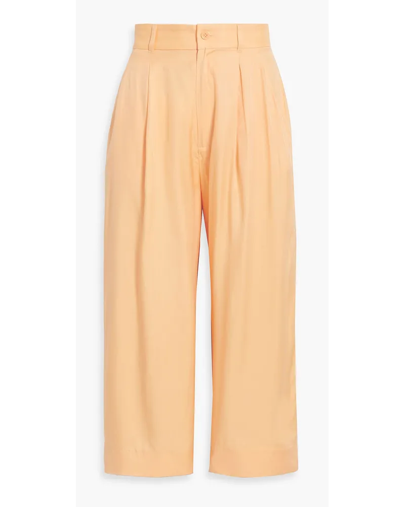 Equipment Lilie Culottes aus Satin Orange