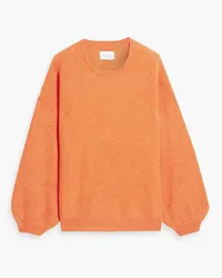 NAADAM Gerippter Pullover aus Kaschmir Orange