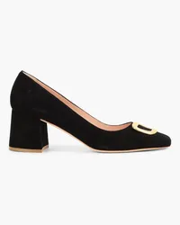 Rupert Sanderson Naxos Pumps aus Veloursleder mit Verzierung Schwarz