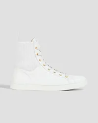 Gianvito Rossi High-Top-Sneakers aus Leder Weiß