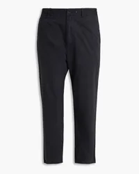 Rag & Bone Beck Cropped Hose aus Baumwolle Schwarz