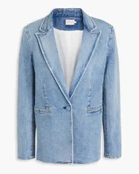 Alice + Olivia Alice OliviaGeorgia Blazer aus Denim Blau