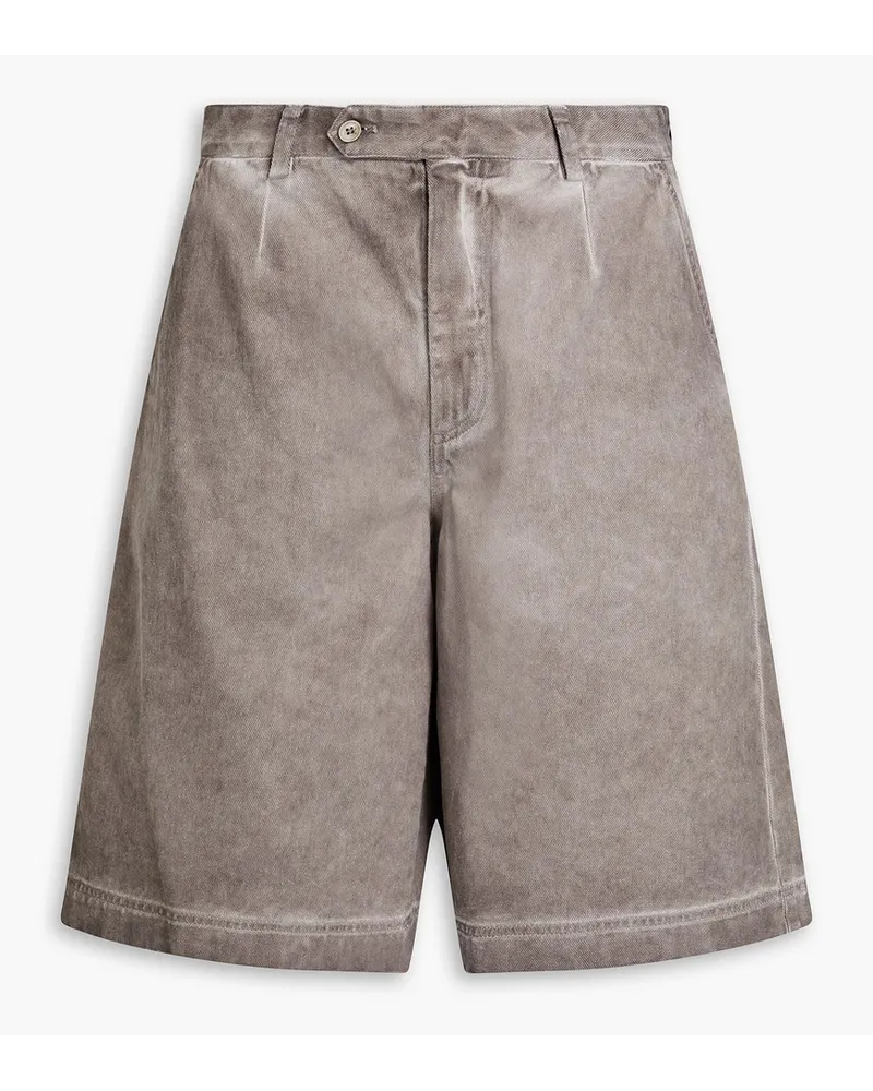 Dolce & Gabbana Jeansshorts inausgewaschener Optik Grau