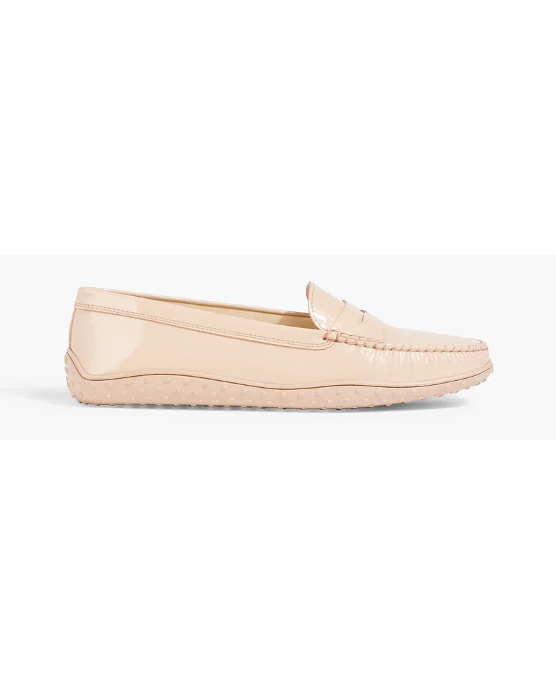 TOD'S Loafers aus Lackleder Pink