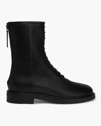 LEGRES 08 Ankle Boots aus Leder Schwarz