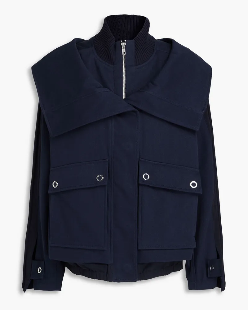 3.1 phillip lim Cotton jacket Blau