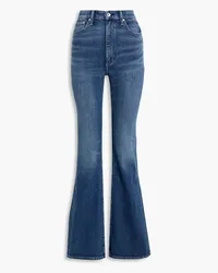 Rag & Bone Casey hoch sitzende Schlagjeans Blau