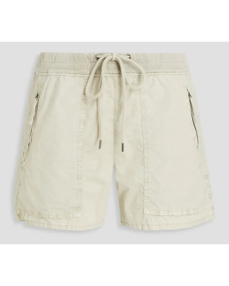 James Perse Shorts aus einer Baumwollmischung Weiß