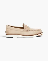 TOD'S Loafers aus Veloursleder Neutral