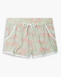 Paradised Hanna bedruckte Shorts aus Voile Grün