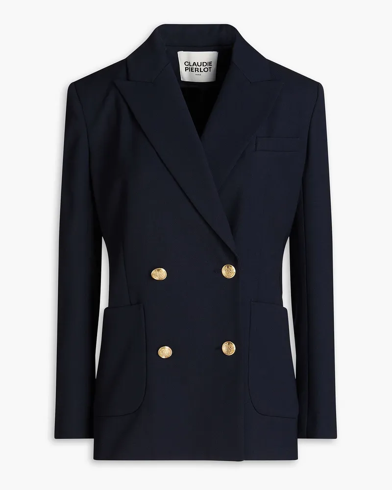 Claudie Pierlot Blazer aus Twill Blau