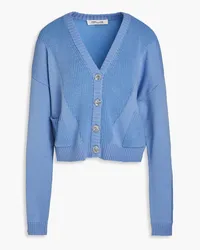 Diane von Furstenberg Paulette Cardigan aus Strick Blau