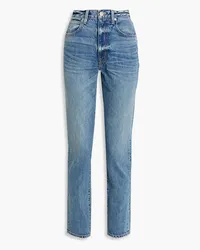 SLVRLAKE Beatnik hoch sitzende Jeans mit schmalem Bein inausgewaschener Optik Blau