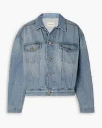 Loulou Studio Dave Jeansjacke aus Bio-Denim Blau