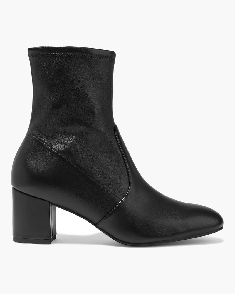 Stuart Weitzman Siggy 60 stretch-leather sock boots Schwarz