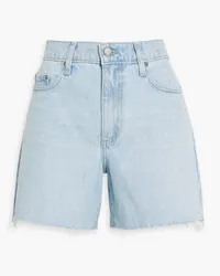 Nobody Denim Quinn Jeansshorts inDistressed-Optik Blau