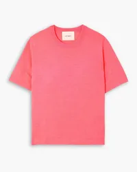 Lisa Yang Julia T-Shirt aus Kaschmir Orange