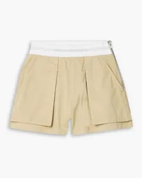 Alexander Wang Shorts aus Baumwolldrillich Neutral