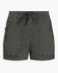 James Perse Shorts aus einer Baumwollmischung Grün