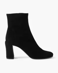 by FAR Vlada Ankle Boots aus Veloursleder Schwarz