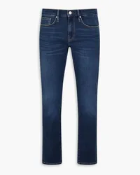 Frame Denim L'homme Jeans mit schmalem Bein aus Denim Blau