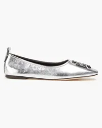 Tory Burch Ballerinas aus -Leder Metallic