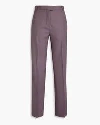 Acne Studios Hose mit geradem Bein aus Grain de Poudre Lila