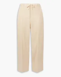 Jil Sander Hose mit geradem Bein aus Woll-Twill Neutral