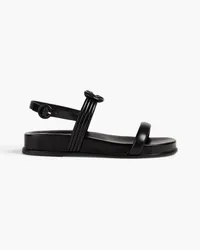 Alexandre Birman Sandalen aus Leder Schwarz