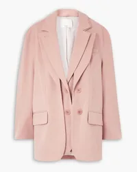 tibi Liam mehrlagiger Blazer aus einer Wollmischung Pink