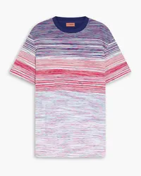 Missoni T-Shirt aus Baumwoll-Jersey mit Print Rot