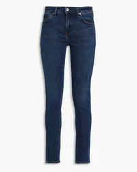 Rag & Bone Cate halbhohe Skinny Jeans Blau