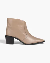 REJINA PYO Ankle Boots aus Leder Neutral