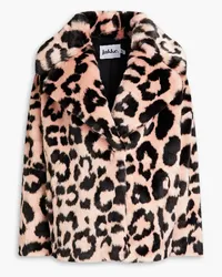 jakke. Rita Jacke aus Kunstfell mit Leopardenprint Animal-print