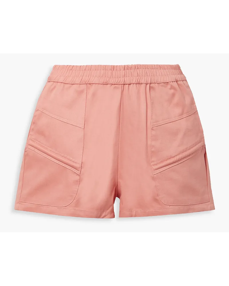 Paradised Prim Shorts aus Baumwoll-Twill Orange