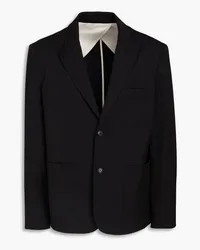 Alex Mill Blazer aus Twill aus einer Wollmischung Schwarz