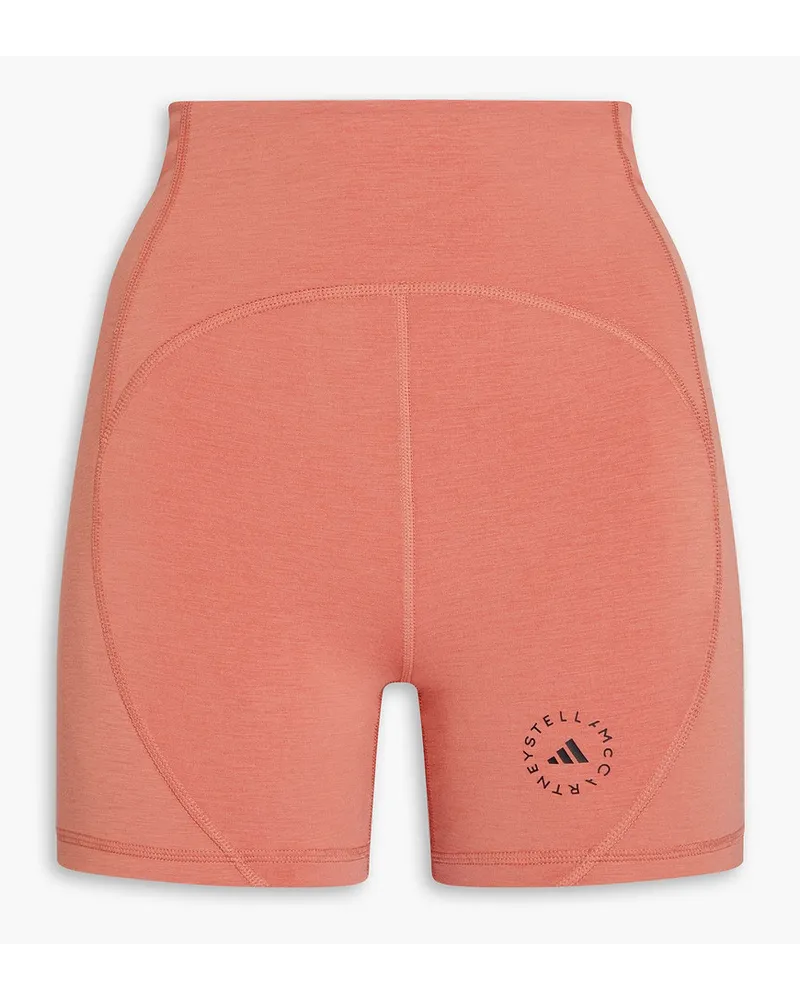 adidas Bedruckte Shorts aus Stretch-Material Pink