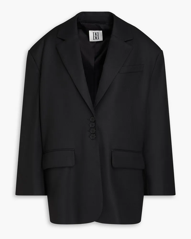 By Malene Birger Biena Blazer aus Twill Schwarz